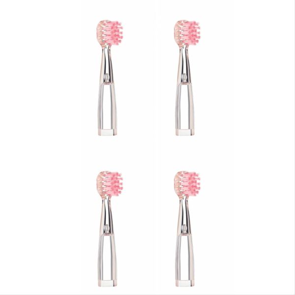 Насадки для дитячої зубної щітки MEDICA+ Kidsbrush 2.0 pink (4 шт ) 