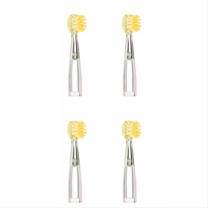 Насадки для дитячої зубної щітки MEDICA+ Kidsbrush 2.0 yellow (4 шт)