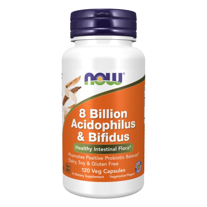 Пробіотик NOW Foods – підтримка здорової кишкової флори без глютену та лактози - 120 vcaps