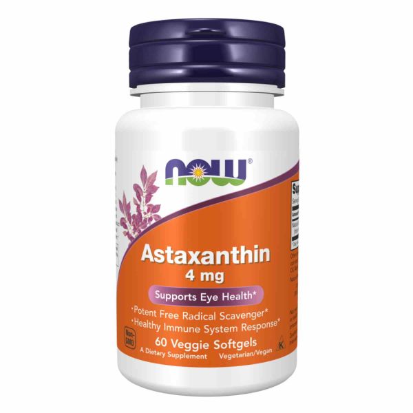 Astaxanthin 4 mg - 60 Veg Softgels