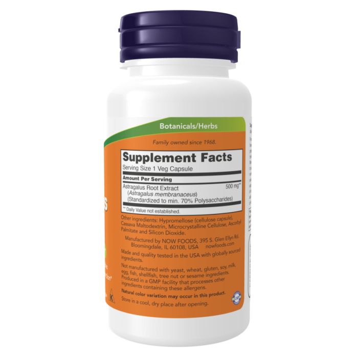 Astragalus Extract 500mg - 90 vcaps | Підтримка імунної системи 