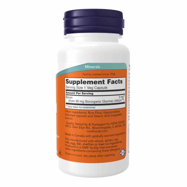 Boron 3mg - 100 vcaps