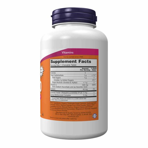 C-500 Chew Orange - 100 tabs