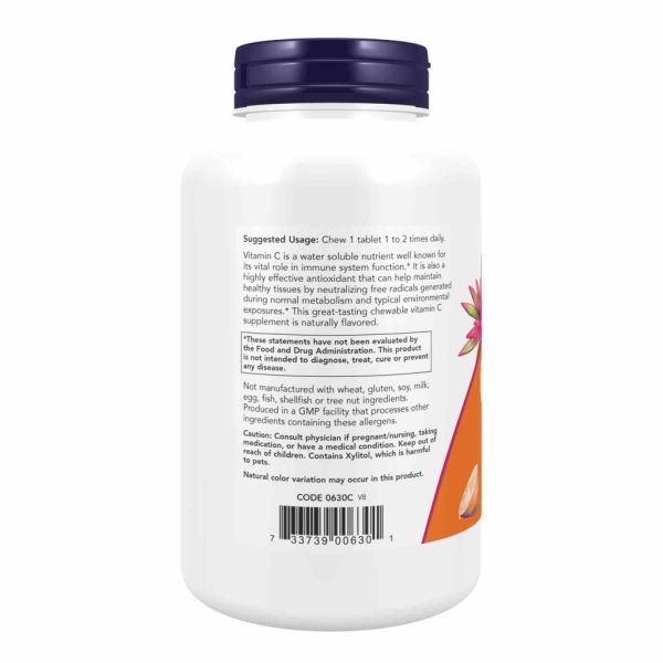 C-500 Chew Orange - 100 tabs