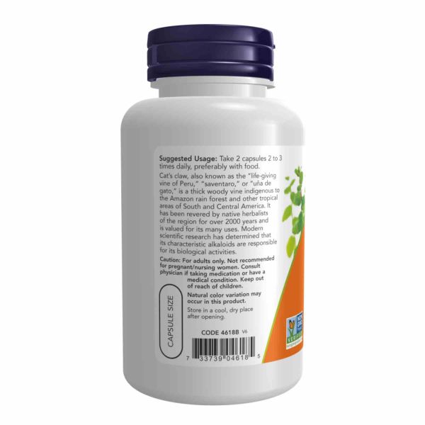 Cat's Claw 500mg - 100 vcaps