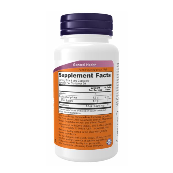 D-Mannose 500 mg - 120 Caps