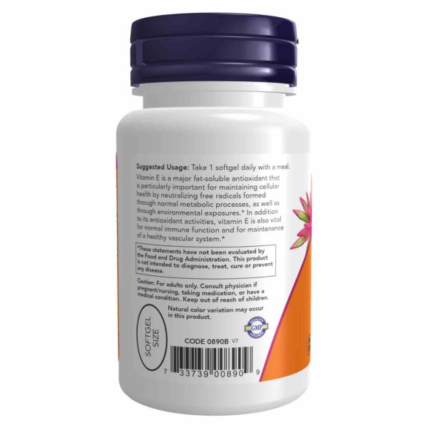 E-400 Mixed Tocopherols - 100 sgels