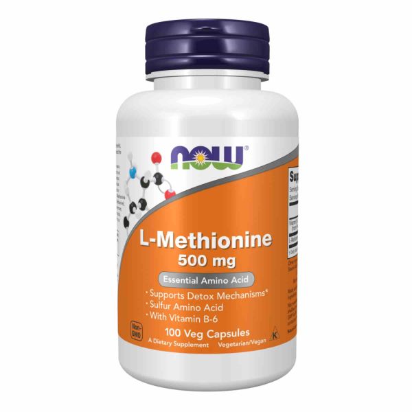 L-Methionine 500mg - 100 caps L-Methionine 500mg - 100 caps