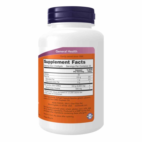 Lecithin 1200 mg - 200 sgels