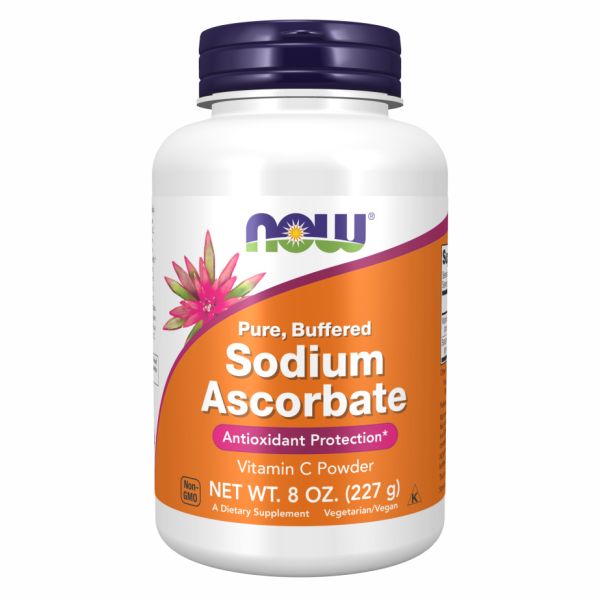 Вітаміни Now Foods Sodium Ascorbate - 227g (8oz)