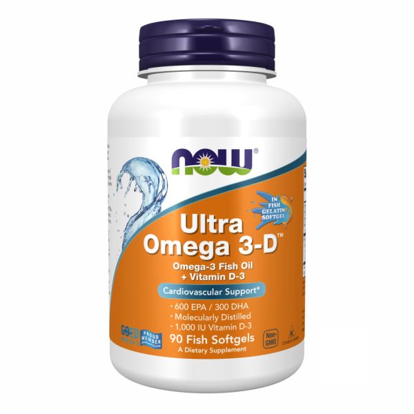 Ultra Omega 3-D Softgels - 90 fsg