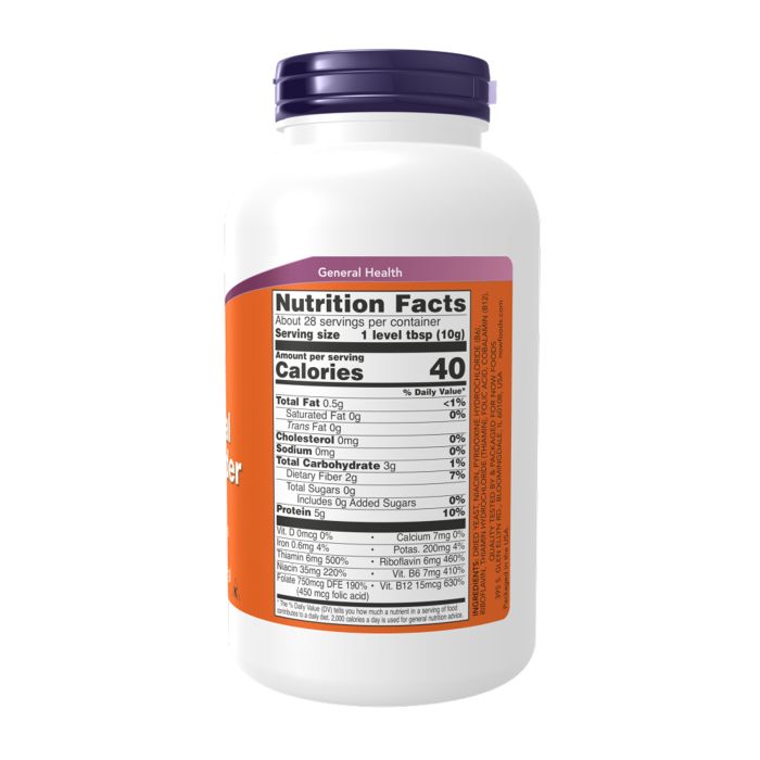 Поживні дріжджі NOW® Nutritional Yeast Powder - 284g