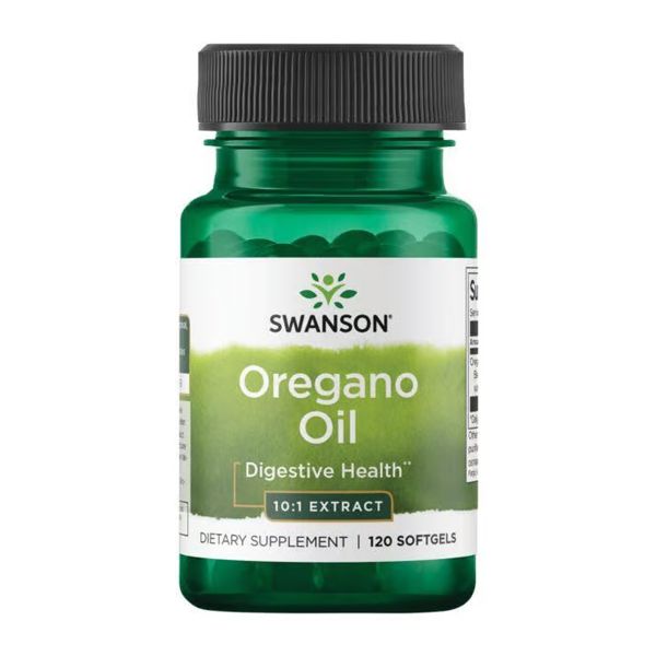 Натуральная добавка Swanson Oregano Oil 10:1 Extract 150mg - 120 softgels