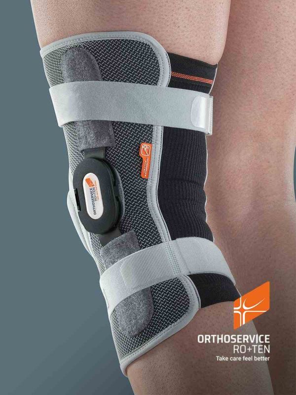 Ортез на колінний суглоб з шарнірами та управлінням F-E, короткий трубчастий331 Orthoservice Ортез на колінний суглоб з шарнірами та управлінням F-E, короткий трубчастий331 Orthoservice