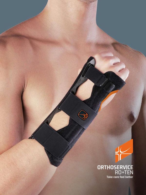 Ортез на променево-зап'ястковий суглоб з модульованою пластиною Manulite, M90100, Orthoservice  Ортез на променево-зап'ястковий суглоб з модульованою пластиною Manulite, M90100, Orthoservice