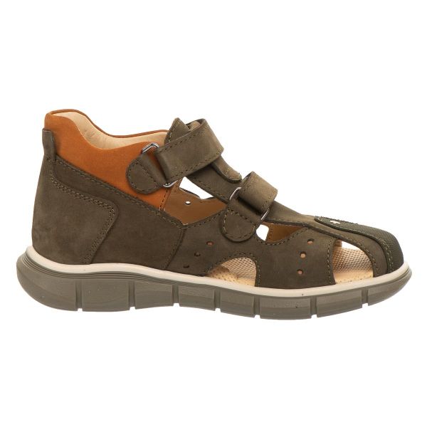 Ортопедичні босоніжки для хлопчиків, хакі (арт. LEO-T007 KH), Theo Leo (Туреччина)