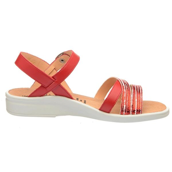 Женские сандалии "SONNIKA" р.3,5/36 (красный)