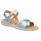 Жіночі сандалі "SONNIKA" р.3,5 / 36 (блакитний)