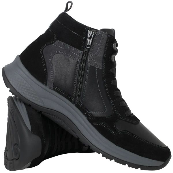 Ортопедичні черевики чоловічі High Flyer, чорний, 0-25 1970 0100, Ganter (Австрія)