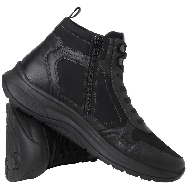 Ортопедичні черевики чоловічі зимові High Flyer, чорний, 0-25 1977 0100, Ganter (Австрія)