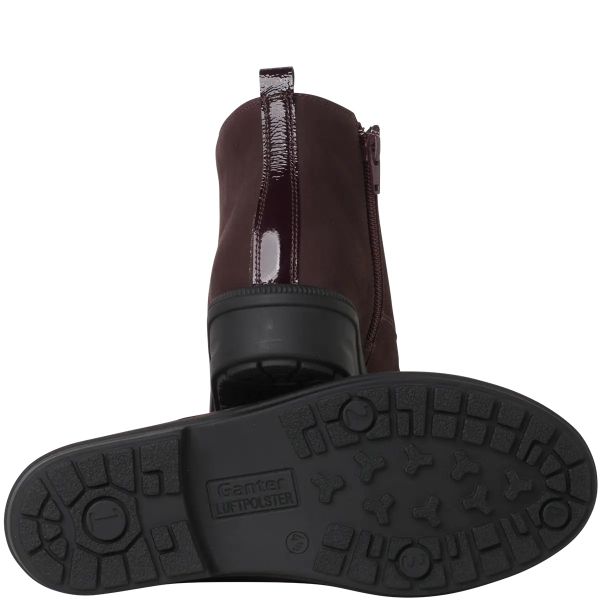 Ортопедичні черевики жіночі зимові Kathy, бордовий (арт.0-20 5318 4200), Ganter (Австрія)