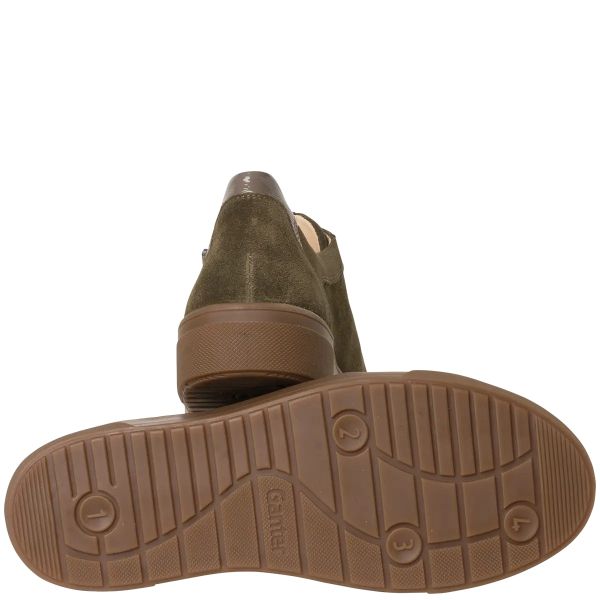 Ортопедичні кеди Helena, хакі/велюр, 0-20 4322 5300, Ganter (Австрія)