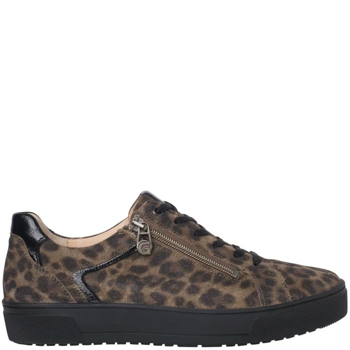 Ортопедичні кеди Helena, коричневий/леопард, 0-20 4323 9400, Ganter (Австрія)