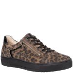 Ортопедические кеды Helena, коричневый/леопард, 0-20 4323 9400, Ganter (Австрия)