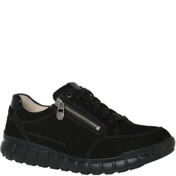 Ортопедические кроссовки Evo Damen, черный/нубук (арт.0-20 1488 0100), Ganter (Австрия)