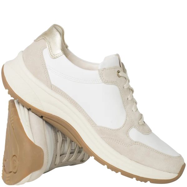 Ортопедические кроссовки женские High Flyer, молочный/св.бежевый (арт.9-20 1820 0611) Ganter (Австрия)