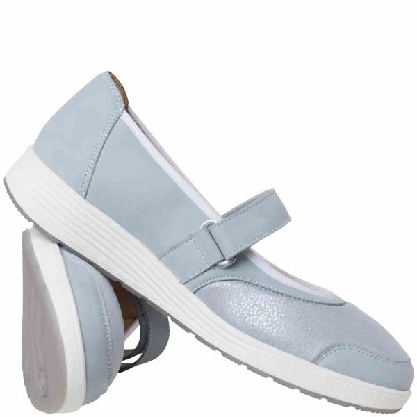 Ортопедичні мокасини Klara, блакитний (арт.9-20 8162 3300), Ganter (Австрія)