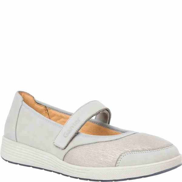 Ортопедические мокасины Klara, светло-серый (арт.9-20 8162 6700), Ganter (Австрия)