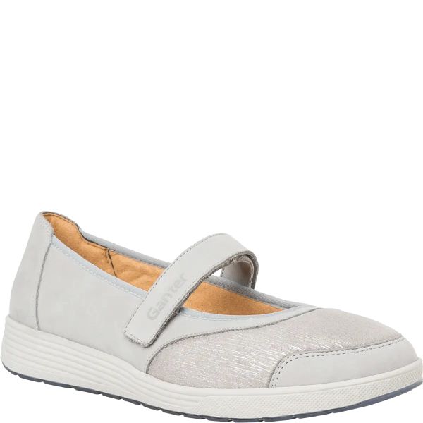 Ортопедичні мокасини Klara, світло-сірий (арт.9-20 8162 6700), Ganter (Австрія) Ортопедичні мокасини Klara, світло-сірий (арт.9-20 8162 6700), Ganter (Австрія)