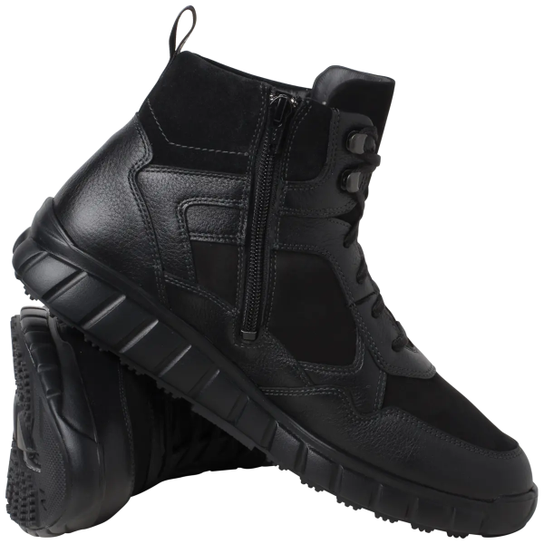 Ортопедические мужские зимние ботинки Evo Herren, черный (арт.8-25 1377 0100) Ganter (Австрия)