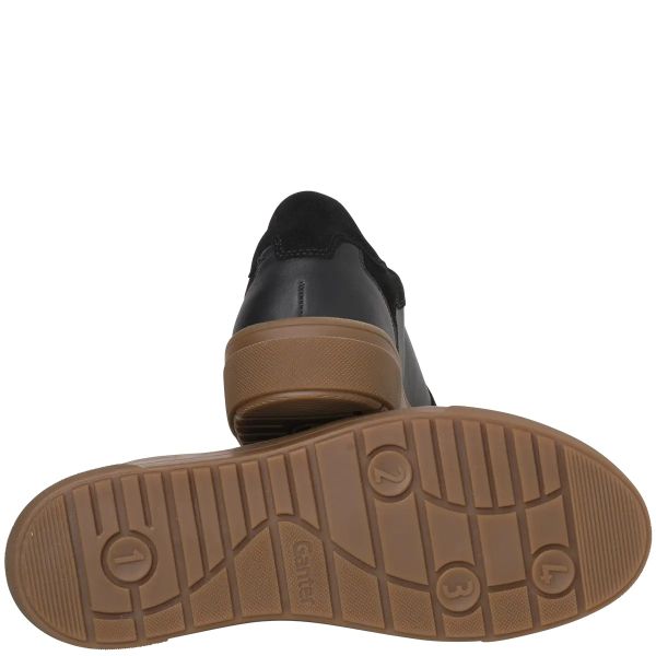 Ортопедические мужские кеды Henning, черный (арт.0-25 6910 0100) Ganter (Австрия)