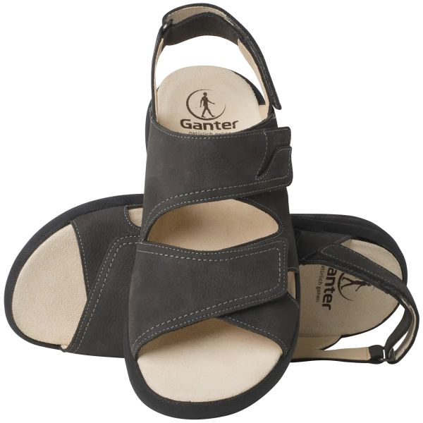 Ортопедичні чоловічі сандалі Harry, темно сірий (арт.9-25 7028 6200), Ganter (Австрія)