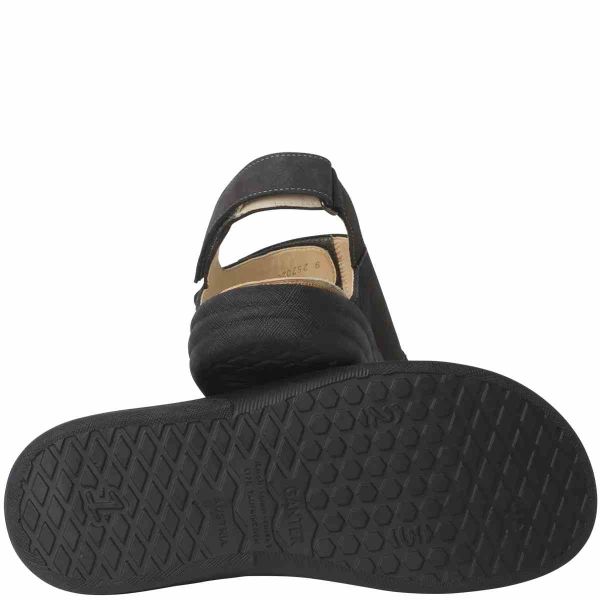 Ортопедичні чоловічі сандалі Harry, темно сірий (арт.9-25 7028 6200), Ganter (Австрія)