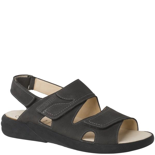 Ортопедичні чоловічі сандалі Harry, темно сірий (арт.9-25 7028 6200), Ganter (Австрія)