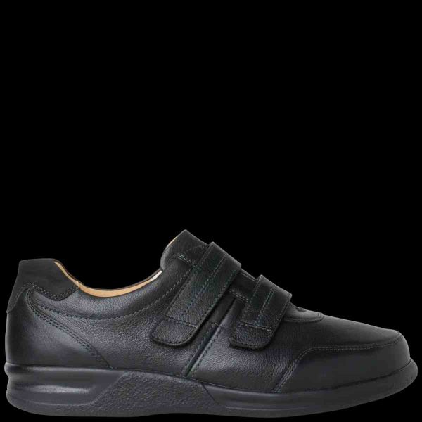 Ортопедичні чоловічі туфлі Kurt, чорний (8-25 6751 0100), Ganter (Австрія)