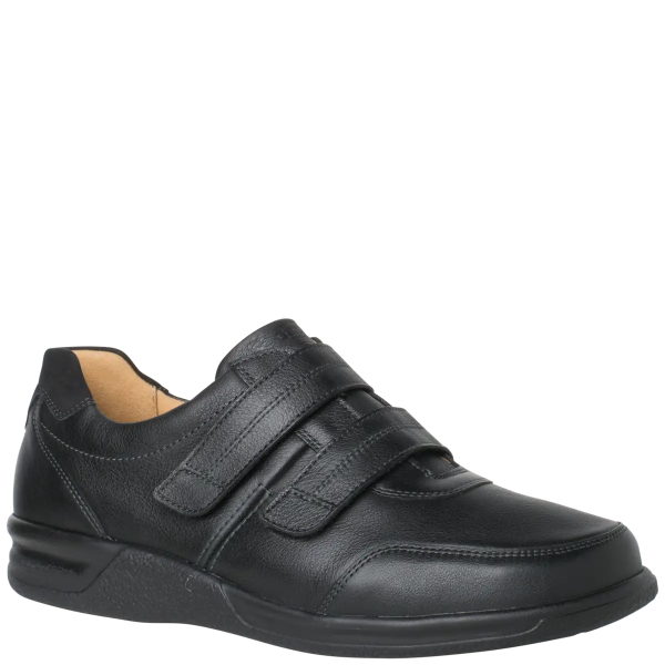 Ортопедические мужские туфли Kurt, черный (8-25 6751 0100), Ganter (Австрия)