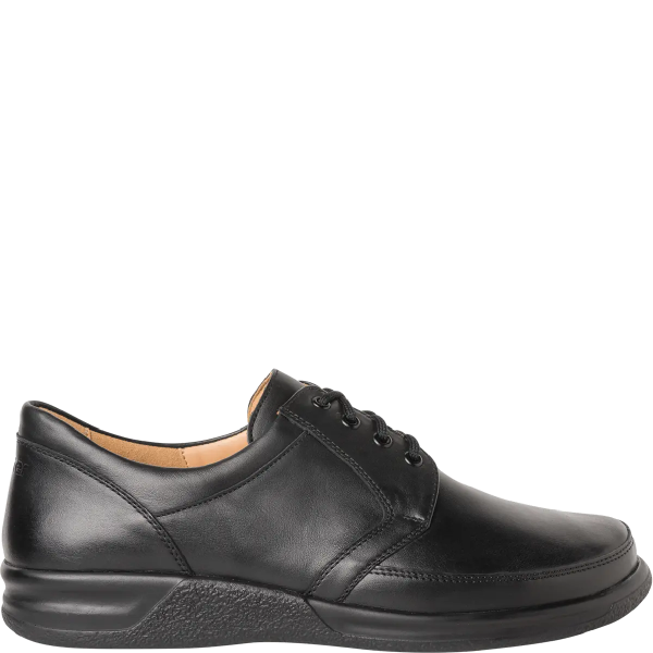 Ортопедичні чоловічі туфлі Kurt, чорний (арт.8-25 6701 0100), Ganter (Австрія)