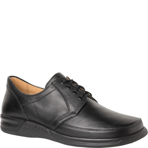 Ортопедичні чоловічі туфлі Kurt, чорний (арт.8-25 6701 0100), Ganter (Австрія)