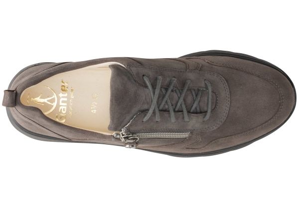 Женские полуботинки "GISI" р.4/37 (т.серый замш)