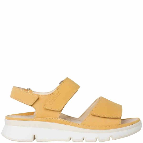 Ортопедические сандалии Gianna, желтый (арт.9-20 0612 9100), Ganter (Австрия)