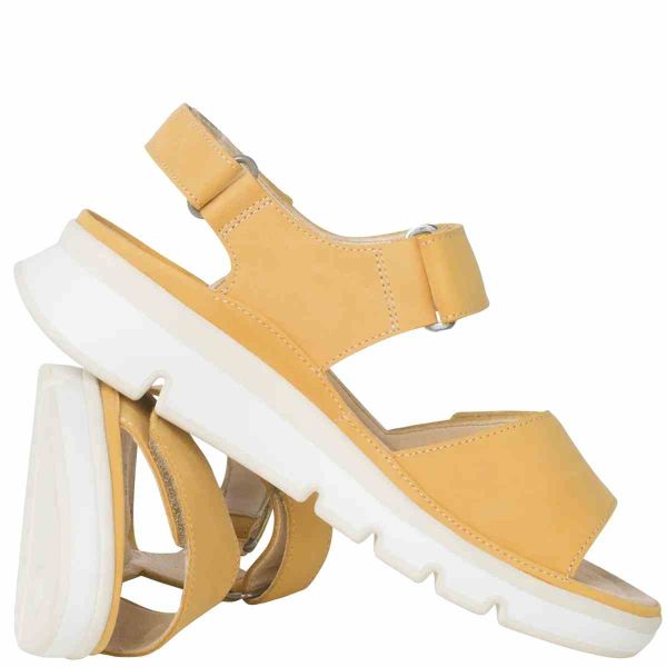 Ортопедичні сандалі Gianna, жовтий (арт.9-20 0612 9100), Ganter (Австрія)