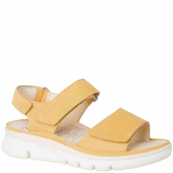 Ортопедические сандалии Gianna, желтый (арт.9-20 0612 9100), Ganter (Австрия)