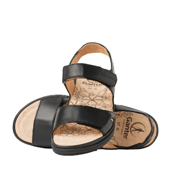 Ортопедичні сандалі Gina, чорні (20 0121 0100) Ganter (Австрія)