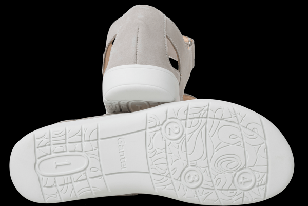 Ортопедичні сандалі Gina, св.сірий (арт. 9-20 0142 6700), Ganter (Австрія)