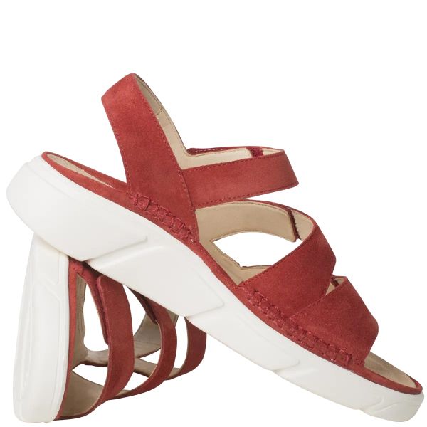 Ортопедичні сандалі Halina, теракотовий велюр (арт.9-20 0472 8100), Ganter (Австрія)