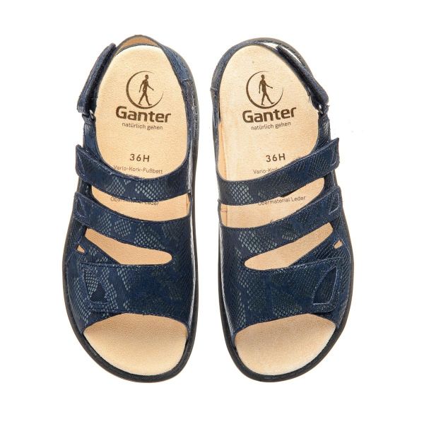 Жіночі сандалі "HERA" (т.синій) р.36